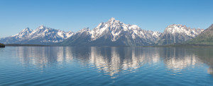 MJ443, DT, A Bright Blue Morning in the Tetons